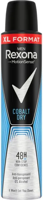 Rexona Men Cobalt Dry Дезодорант против изпотяване за мъже 200 мл