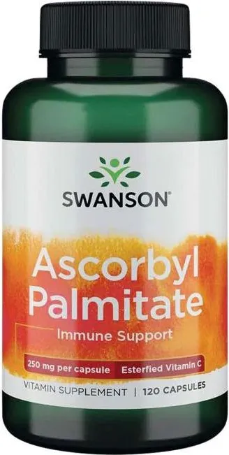 Swanson Ascorbyl Palmitate Аскорбил Палмитат 250 мг 120 капсули