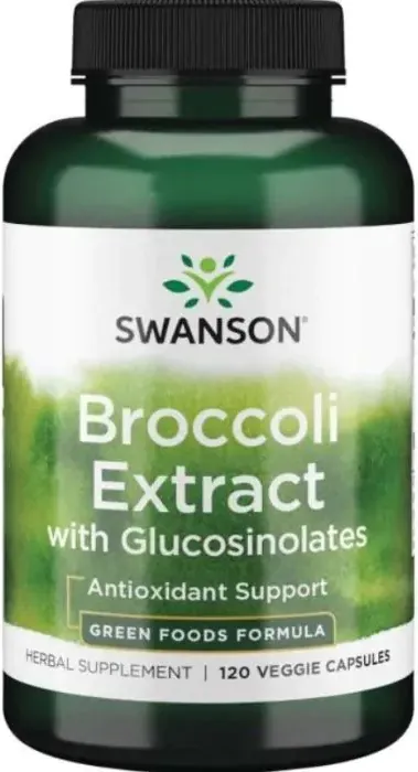 Swanson Broccoli Extract Екстракт от Броколи с Глюкозинолати с антиоксидантен ефект х120 веге капсули