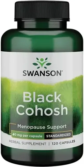 Swanson Black Cohosh Черен кохош 40 мг х 120 капсули