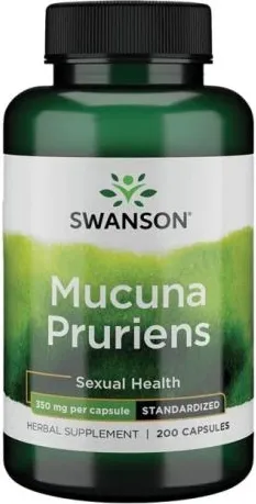 Swanson Mucuna Pruriens Кадифен Боб x200 капсули