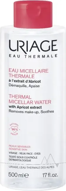 Uriage Eau Thermale Мицеларна Почистваща вода за лице за чувствителна кожа 500 мл