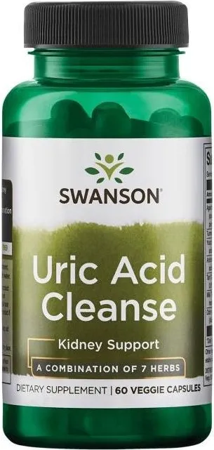 Swanson Uric Acid Cleanse За прочистване от пикочната киселина 428.75 мг х 60 капсули