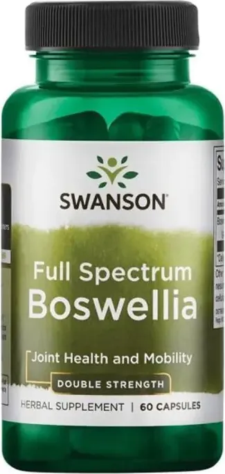 Swanson Boswellia Double Strength Босвелия двойна сила х 60 капсули