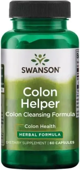 Swanson Colon Helper За здравето на дебелото черво 60 капсули