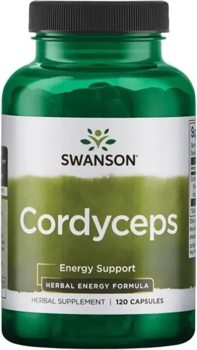 Swanson Cordyceps Кордицепс 600 мг х 120 капсули