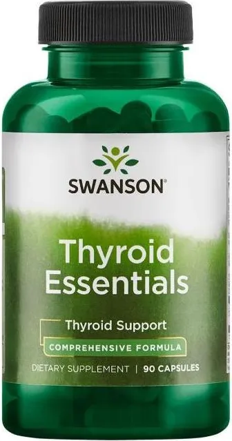 Swanson Thyroid Essentials За здравето на щитовидната жлеза 90 капсули