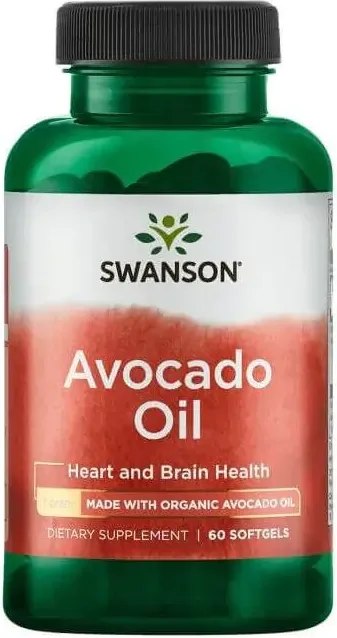 Swanson Organic Avocado Oil Масло от Авокадо х 60 капсули