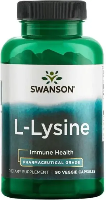 Swanson L-Lysine L-лизин за имунитет х90 веге капсули