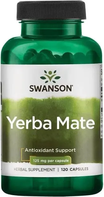 Swanson Yerba Mate Йерба мате 125 мг х 120 капсули