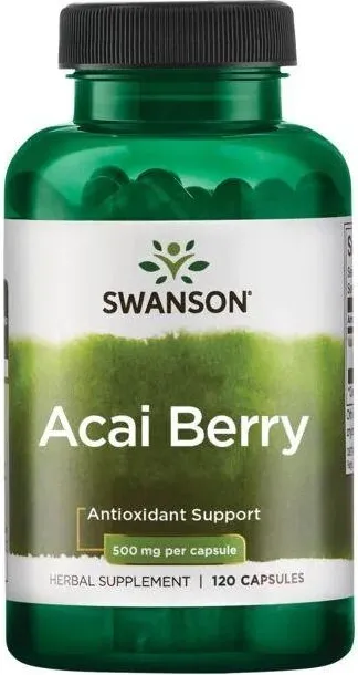 Swanson Acai Berry Акай бери 500 мг х 120 капсули