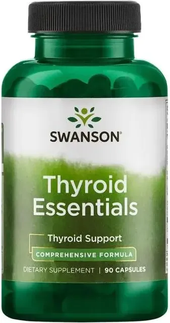 Swanson Thyroid Essentials За здравето на щитовидната жлеза 90 капсули