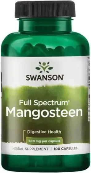 Swanson Full Spectrum Mangosteen Мангостин 500 мг х 100 капсули