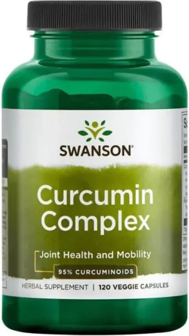 Swanson Curcumin Complex Куркумин Комплекс с антиоксидантен ефект х120 капсули
