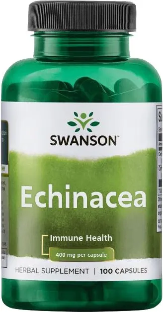 Swanson Echinacea Ехинацея 400 мг х 100 капсули