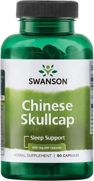 Swanson Full Spectrum Chinese Skullcap Байкалски шлемник 400 мг х 90 капсули