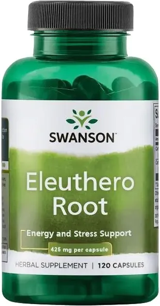 Swanson Eleuthero Root Елеутеро корен 425 мг х 120 капсули