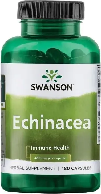 Swanson Echinacea Ехинацея 400 мг 180 капсули