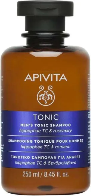 Apivita Holistic Hair Care Тоник-шампоан за мъже 250 мл