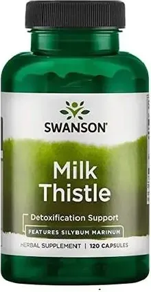 Swanson Full Spectrum Milk Thistle Бял трън 500 мг х100 капсули