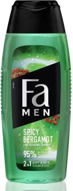 Fa Men Spicy Bergamot Душ-гел за мъже с бергамот 400 мл