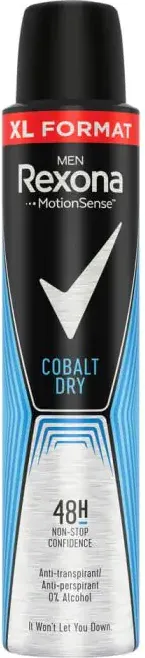 Rexona Men Cobalt Dry Дезодорант против изпотяване за мъже 200 мл