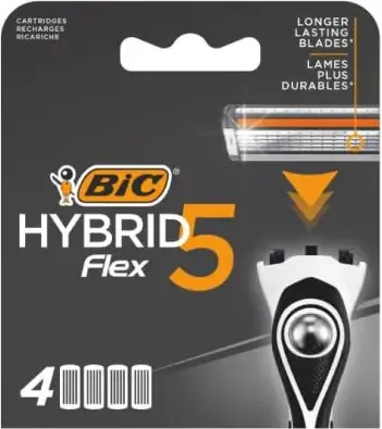 BIC Hybrid Flex 5 Резервни ножчета 4 бр