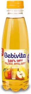 Bebivita сок меки ябълки без глутен 4М+ 500 мл