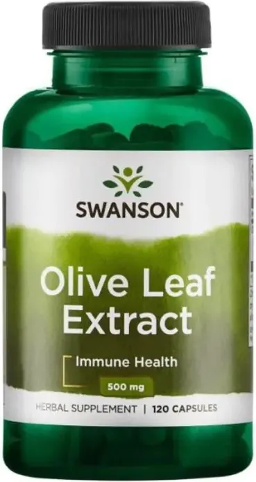 Swanson Olive Leaf Extract Екстракт от Маслинови Листа за имунитет х120 капсули