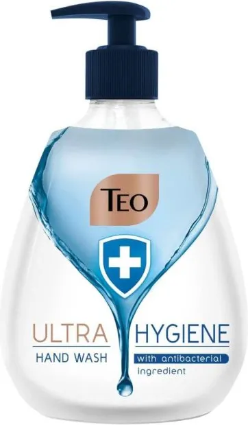 Teo Rich Milk Ultra Hygiene Течен антибактериален сапун - помпа 400 мл