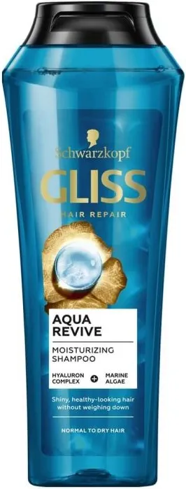 Gliss Aqua Revive Възстановяващ шампоан за нормална до суха коса 250 мл