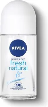 Nivea Fresh Natural Дезодорант рол-он против изпотяване за жени 50 мл