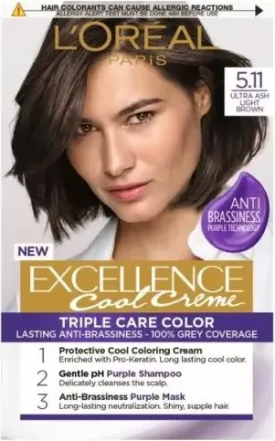 L’Oreal Excellence Cool Creme Боя за коса 5.11 Ultra Ash Light Brown