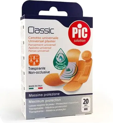 PIC Solution Classic Mix Пластири класик микс х20 бр Artsana Italia