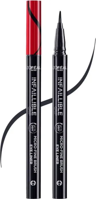 L’Oreal Infallible Grip 36H Micro Очна линия 01 Obsidian