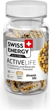 Swiss Energy Activelife Витамини и минерали за активен живот х30 капсули