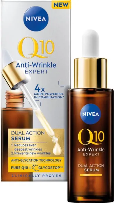 Nivea Q10 Anti-Wrinkle Expert Серум против бръчки с двойно действие 30 мл