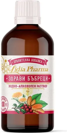 Тинктура здрави бъбреци Lidia Pharma 100 мл