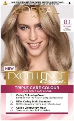 L’Oreal Excellence Creme Боя за коса 8.1 Natural Ash Blonde