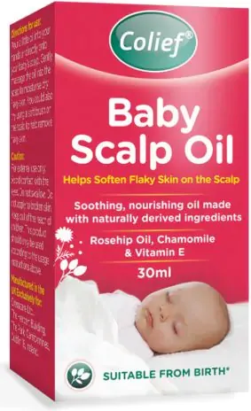 Colief Baby Scalp Oil Олио за млечни крусти за деликатна бебешка кожа 30 мл Crosscare Limited