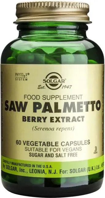 Solgar Saw Palmetto Berry Extract Сао Палмето за здраво либидо x60 капсули