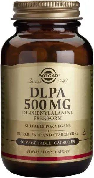 Solgar DLPA Д-Л Фенилаланин антидепресант х50 капсули