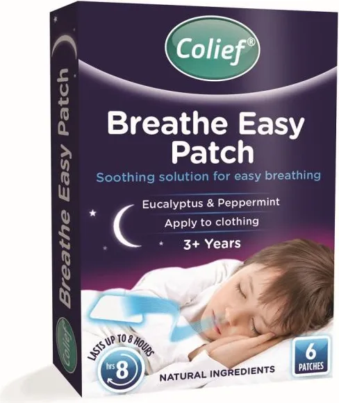 Colief Breathe Easy Лепенки за деца за по-добро дишане х6 бр