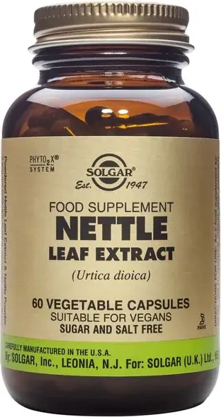 Solgar Nettle Leaf Extract Екстракт Коприва х60 капсули