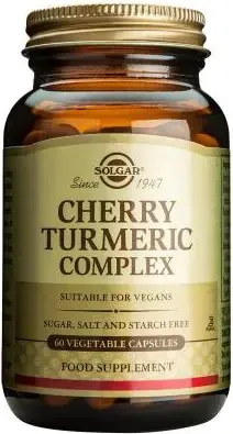 Solgar Cherry Turmeric Complex Комплекс с череша и куркума x60 капсули