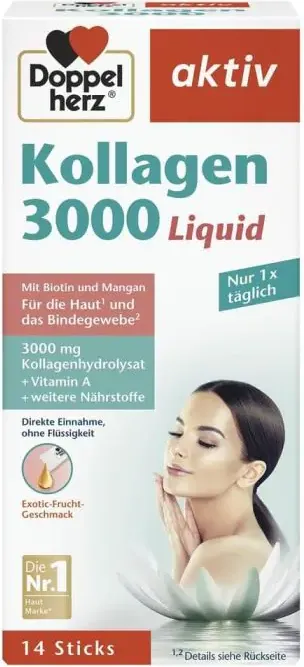 Doppelherz Допелхерц Колаген 3000 Liquid х 14 сашета