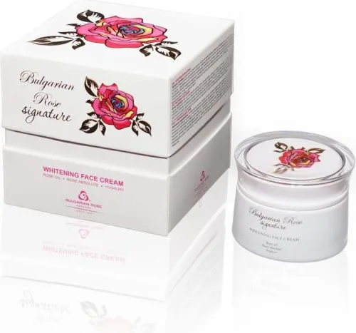 Bulgarian Rose Signature Избелващ крем за лице 30 мл Българска роза