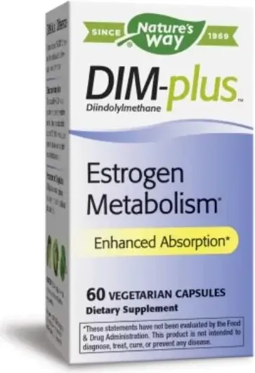 Nature's Way DIM-Plus Estrogen Metabolism За нормален естрогенен метаболизъм 200 мг 60 капсули