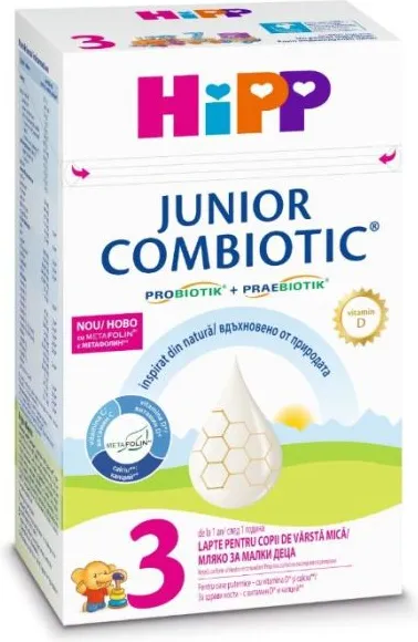 Hipp Junior Combiotic 3  мляко за малки деца 12М+ 500 гр