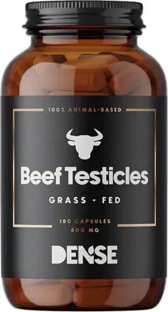 Dense Beef Testicles Говежди тестиси + Говежди черен дроб х 180 капсули